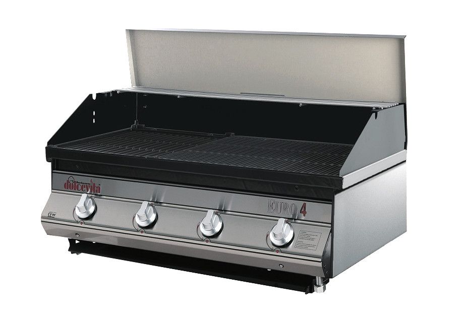 barbecue Euro 4 Built-in barbecue with lava stone or without