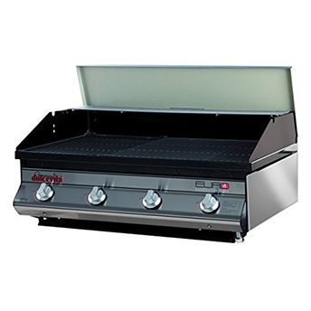 barbecue Euro 4 safety controls Barbecue with lava stone or without