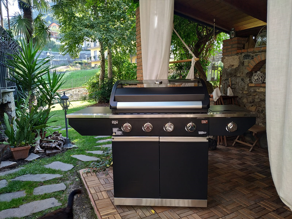 barbecue Roadster - Gas barbecue / methane barbecue.