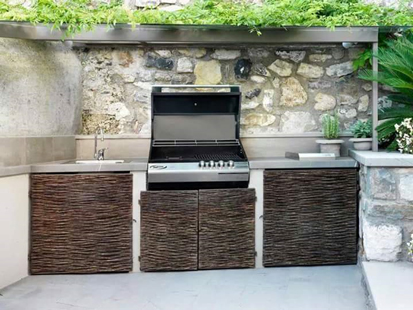 Built-in bbq / Built-in gas barbecue